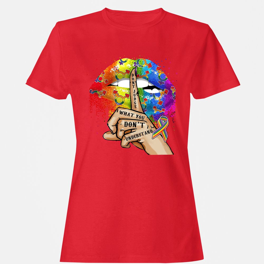 Women's T-Shirt - DZXF31GX - Red - 13
