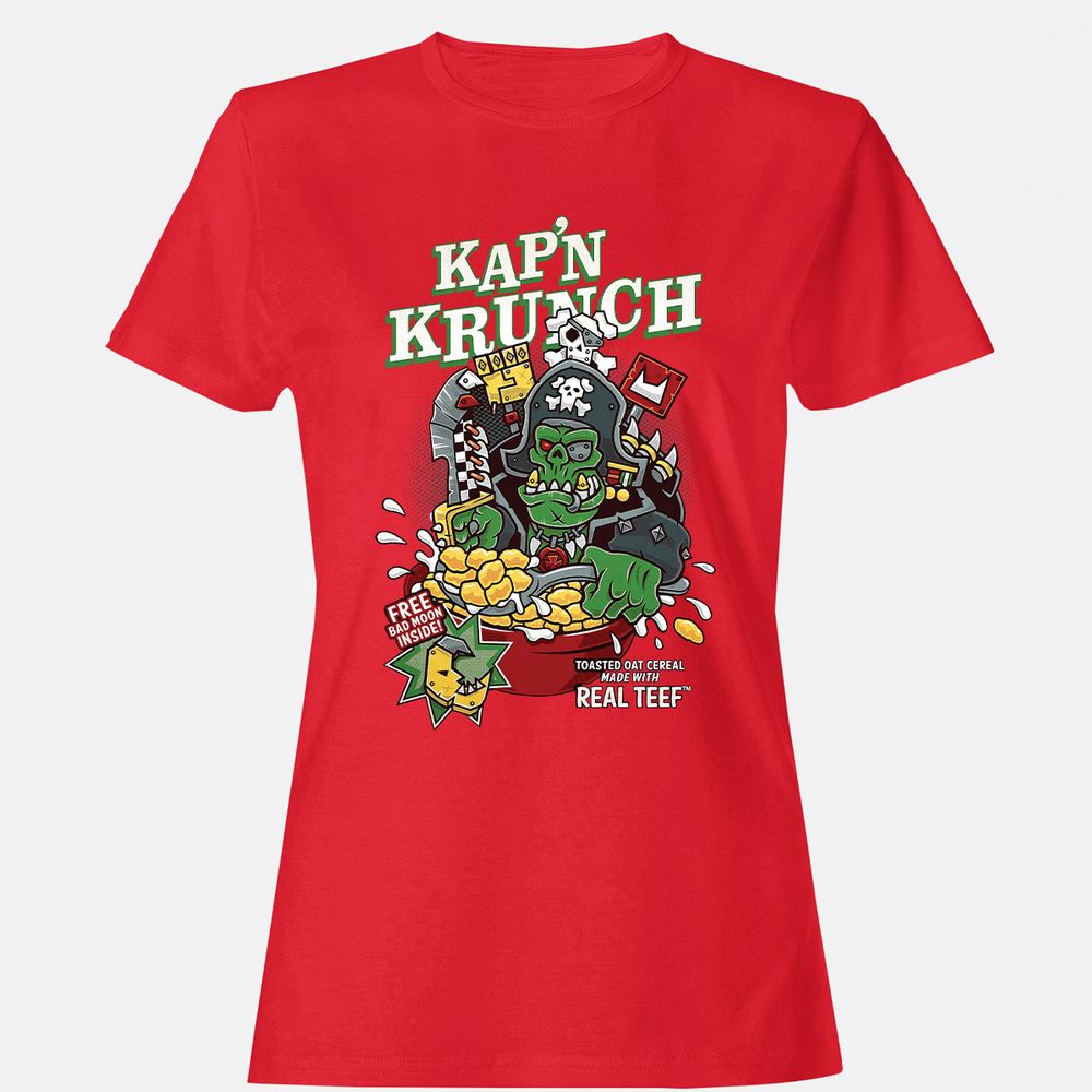 Women's T-Shirt - TNV9MRDV - Red - 13