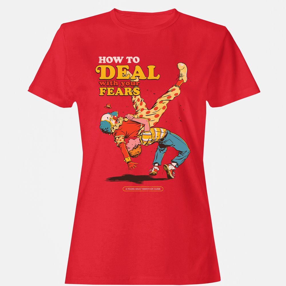 Women's T-Shirt - 9KQPAYHL - Red - 13