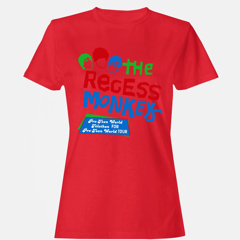 Women's T-Shirt - 65SKZWJU - Red - 13