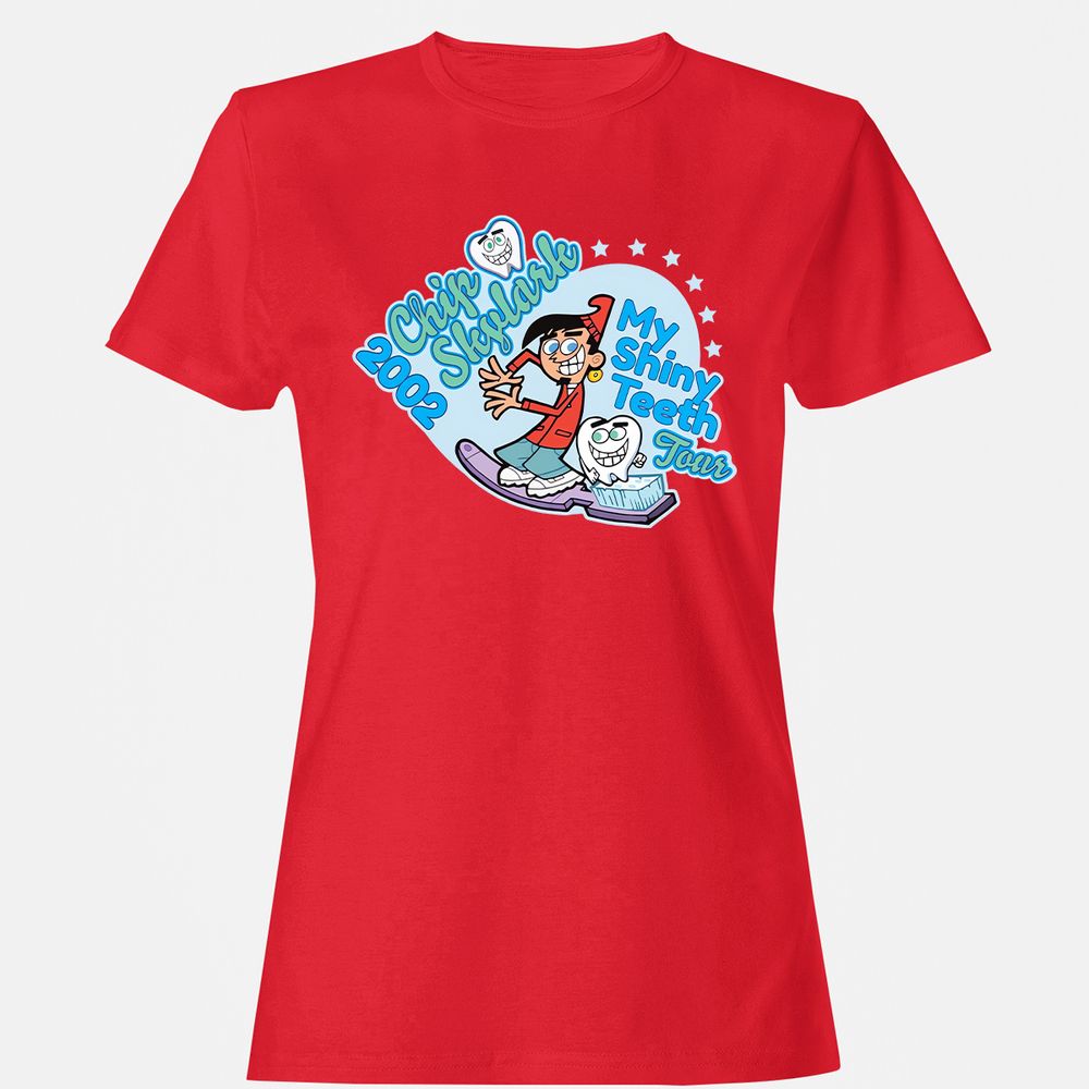 Women's T-Shirt - FHUK64YL - Red - 13