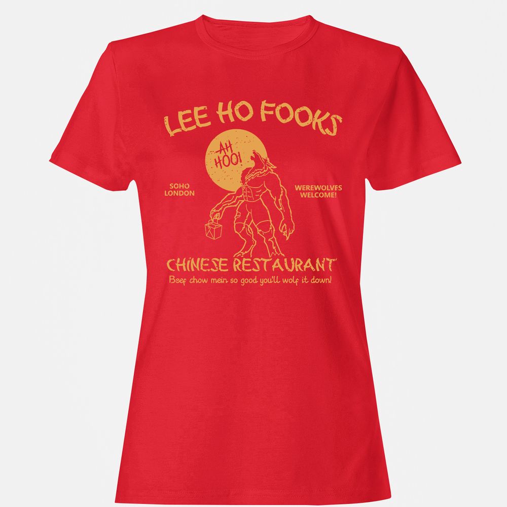 Women's T-Shirt - LDVDH4TZ - Red - 13