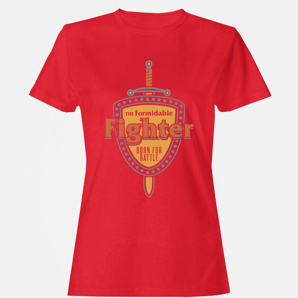 Women's T-Shirt - SL6AZWXA - Red - 13