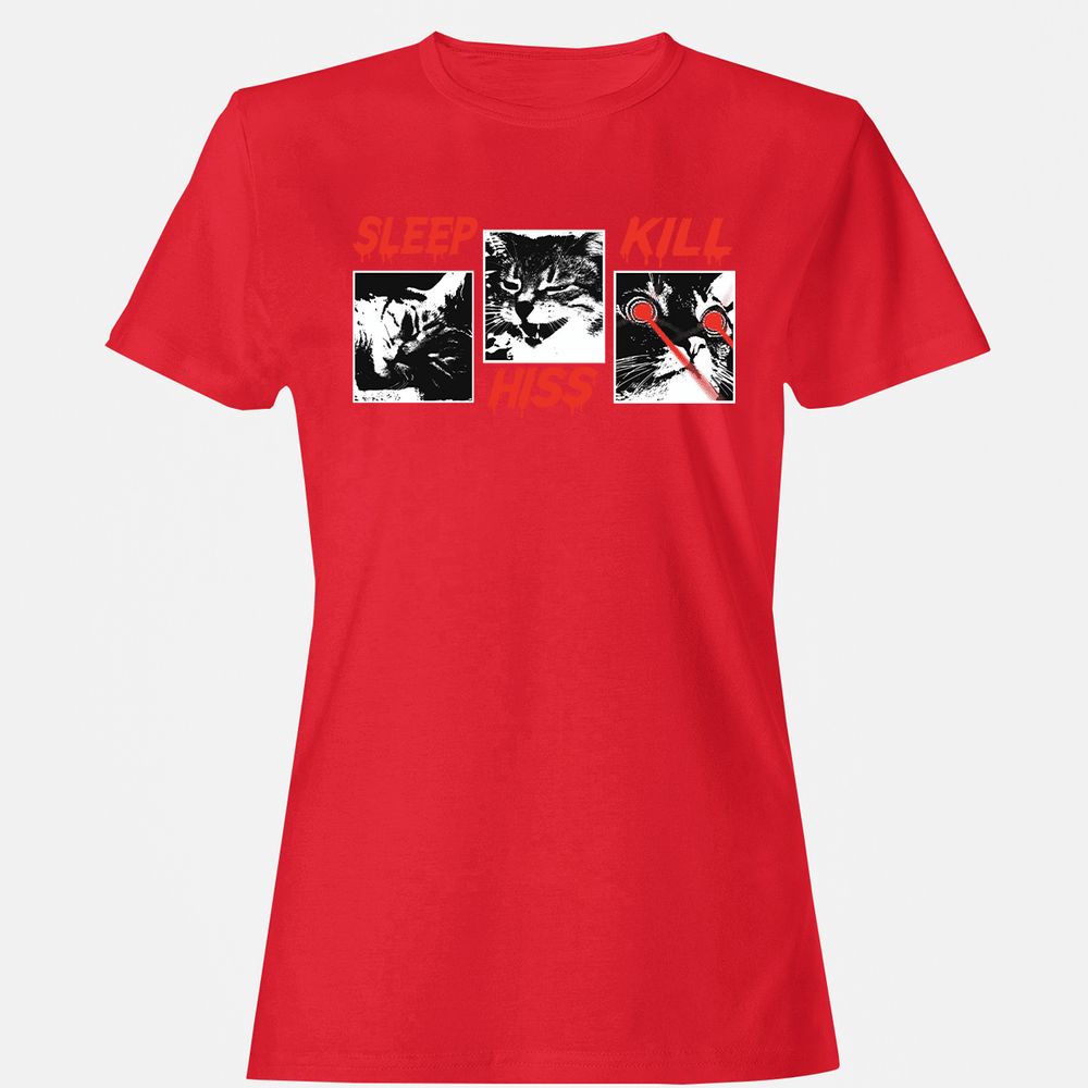 Women's T-Shirt - 1CYF8WE3 - Red - 13