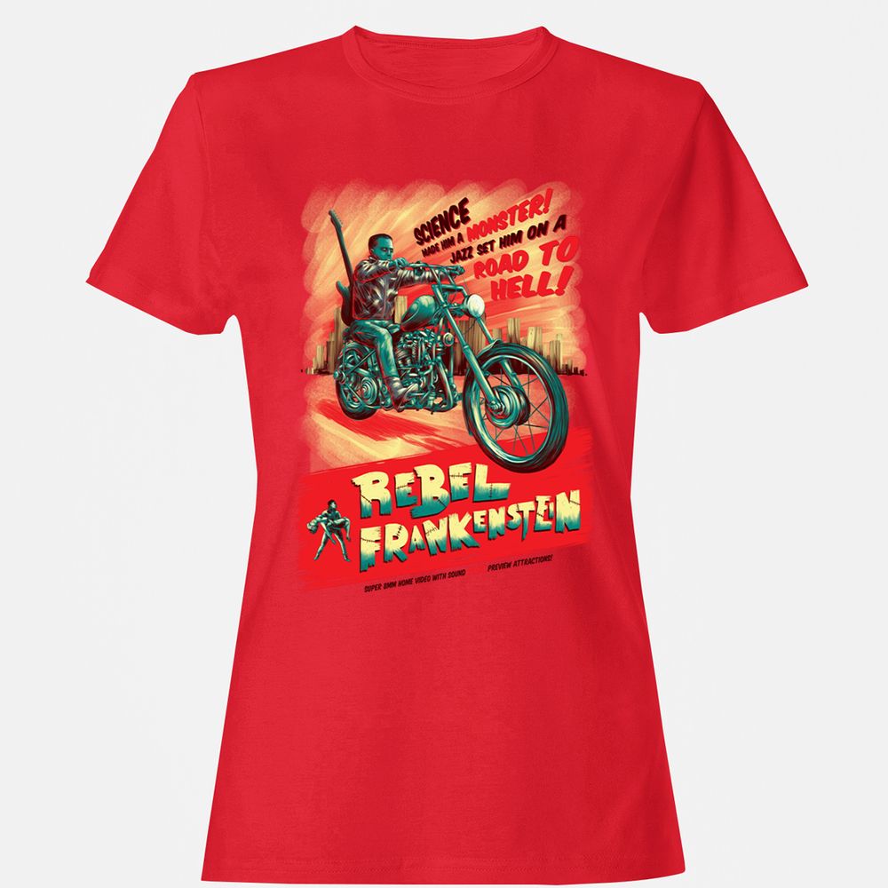 Women's T-Shirt - C2EPDRSA - Red - 13