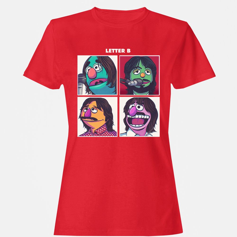 Women's T-Shirt - 197H5XBG - Red - 13