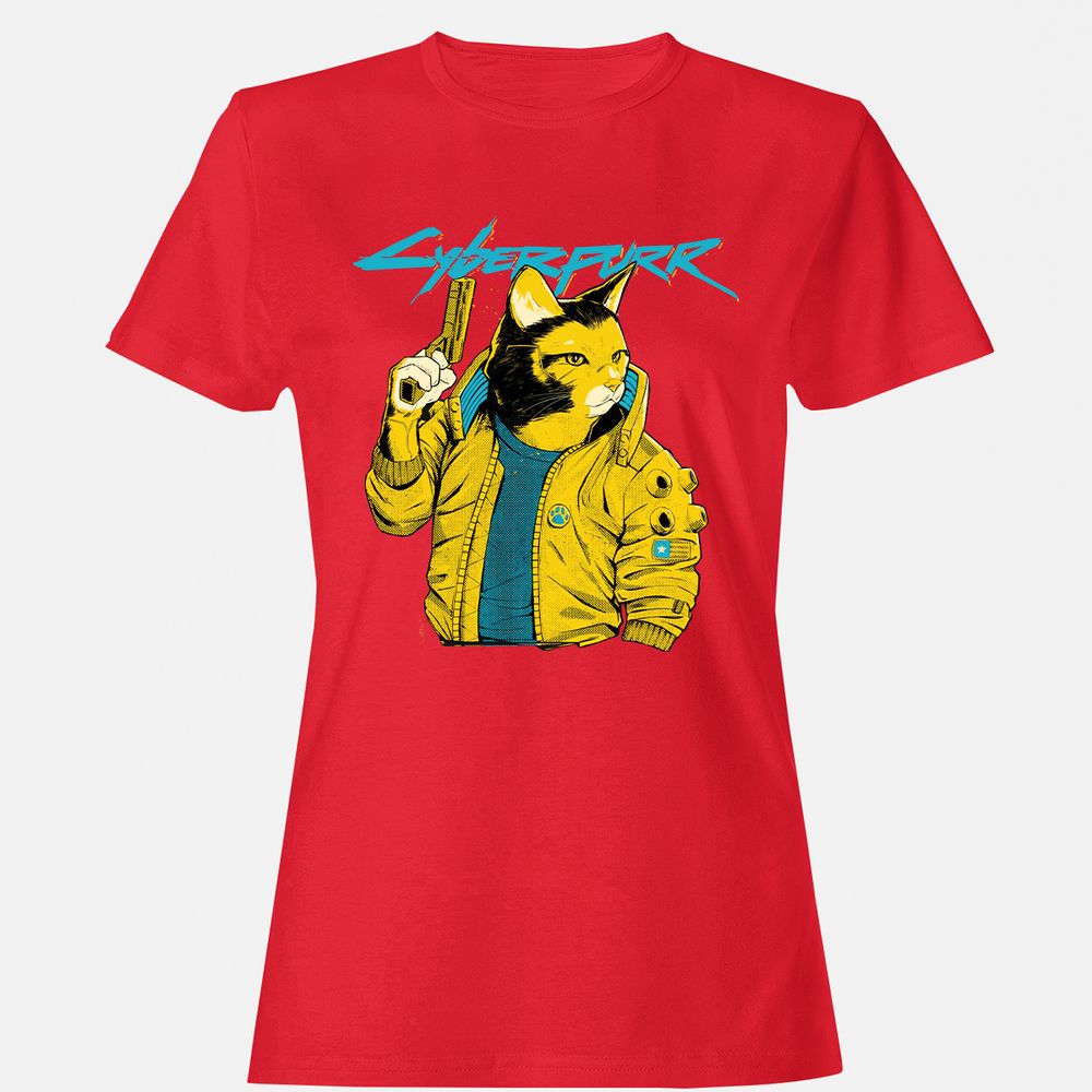 Women's T-Shirt - A5VPJGCM - Red - 13