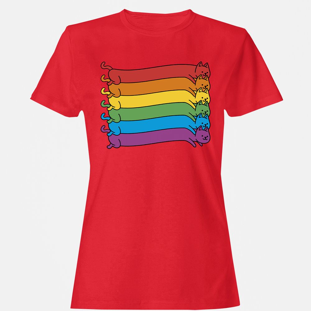 Women's T-Shirt - SRT35595 - Red - 13