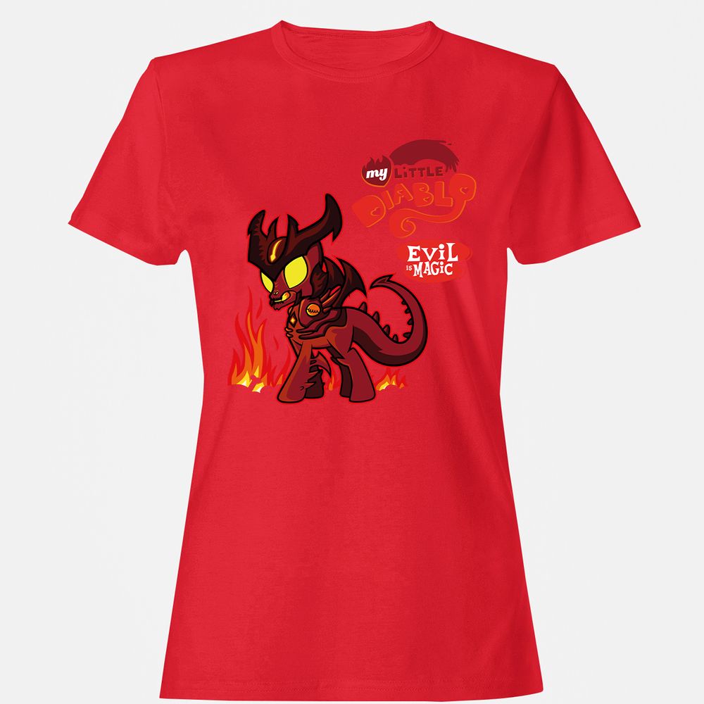 Women's T-Shirt - XCR7B7KZ - Red - 13
