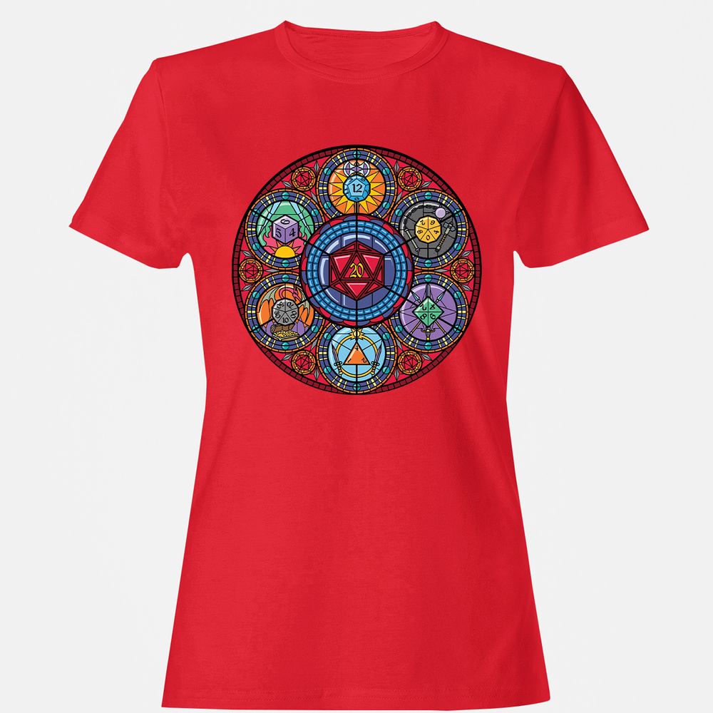 Women's T-Shirt - DYZ7NH3N - Red - 13