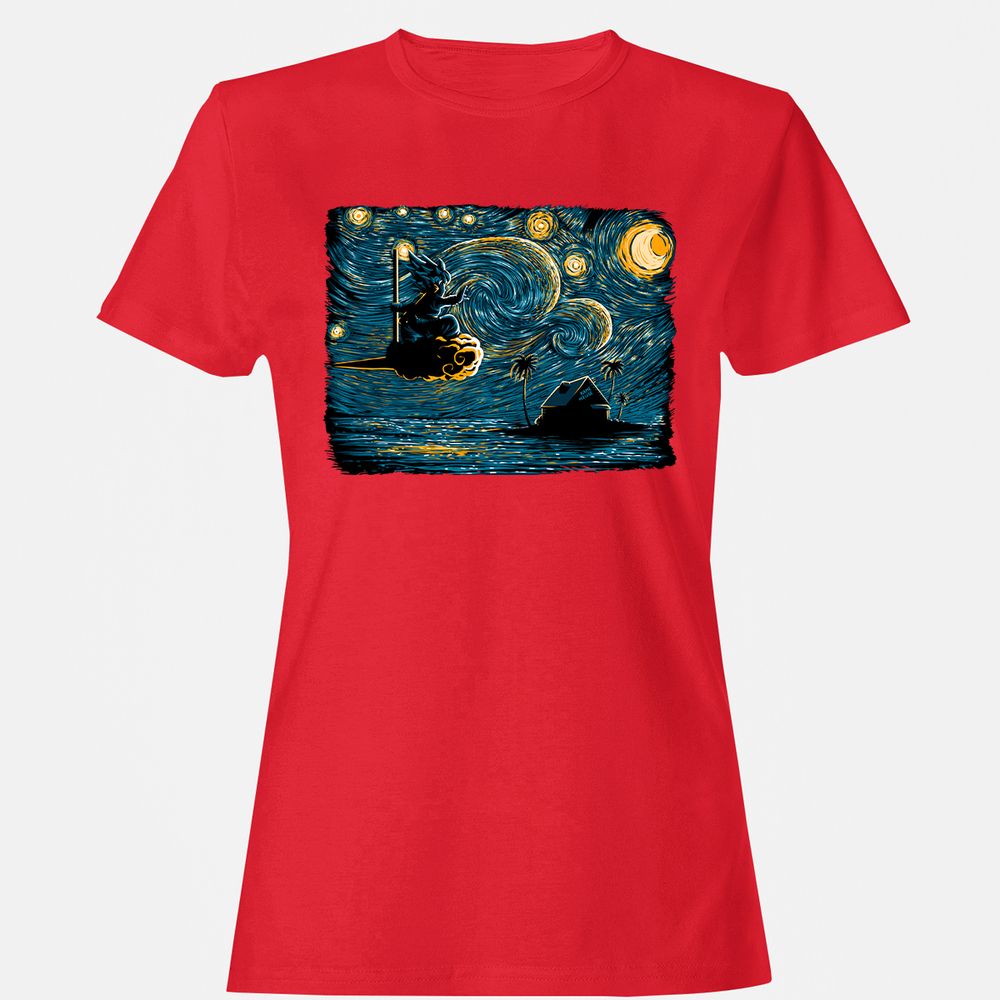 Women's T-Shirt - JFGXZQ4B - Red - 13