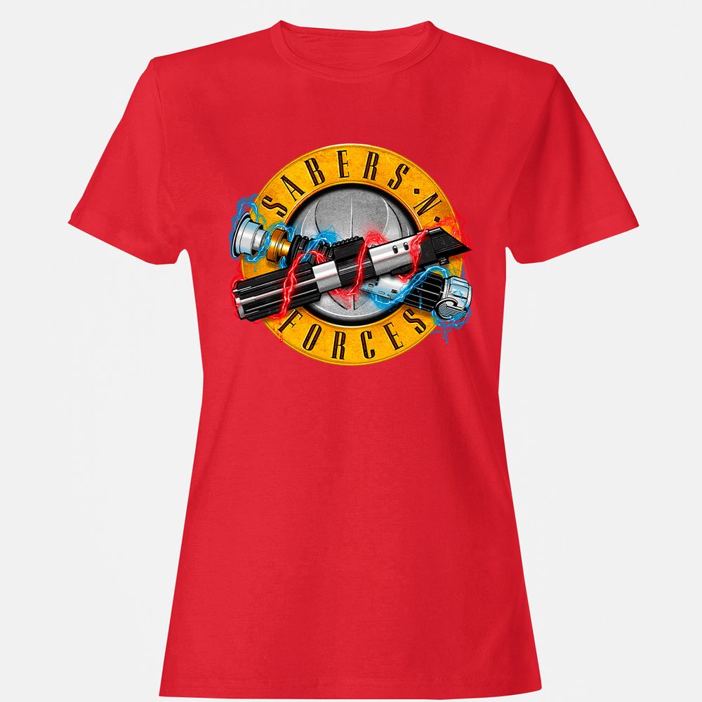 Women's T-Shirt - 2KVEHKA5 - Red - 13