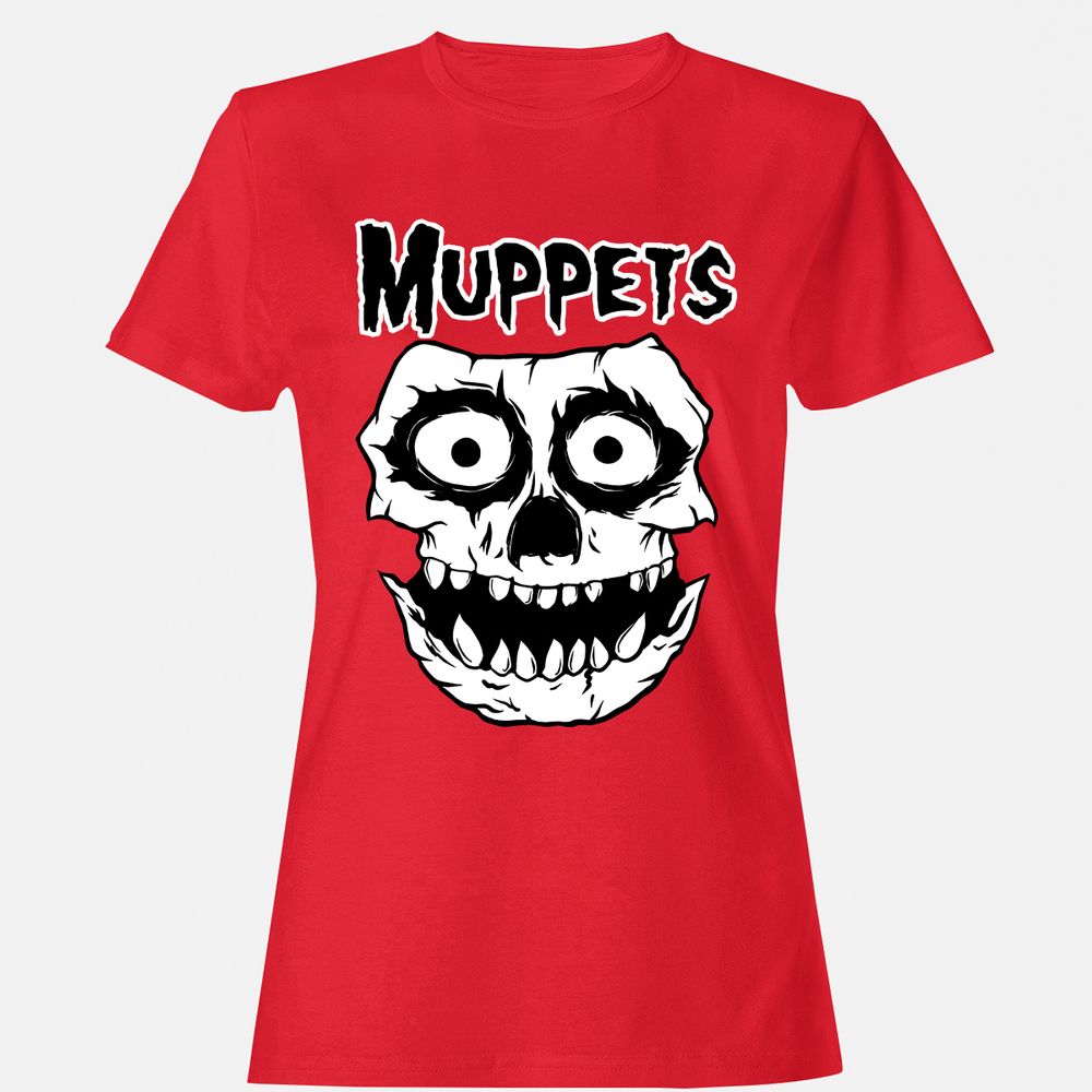 Women's T-Shirt - YEY8UVTQ - Red - 13