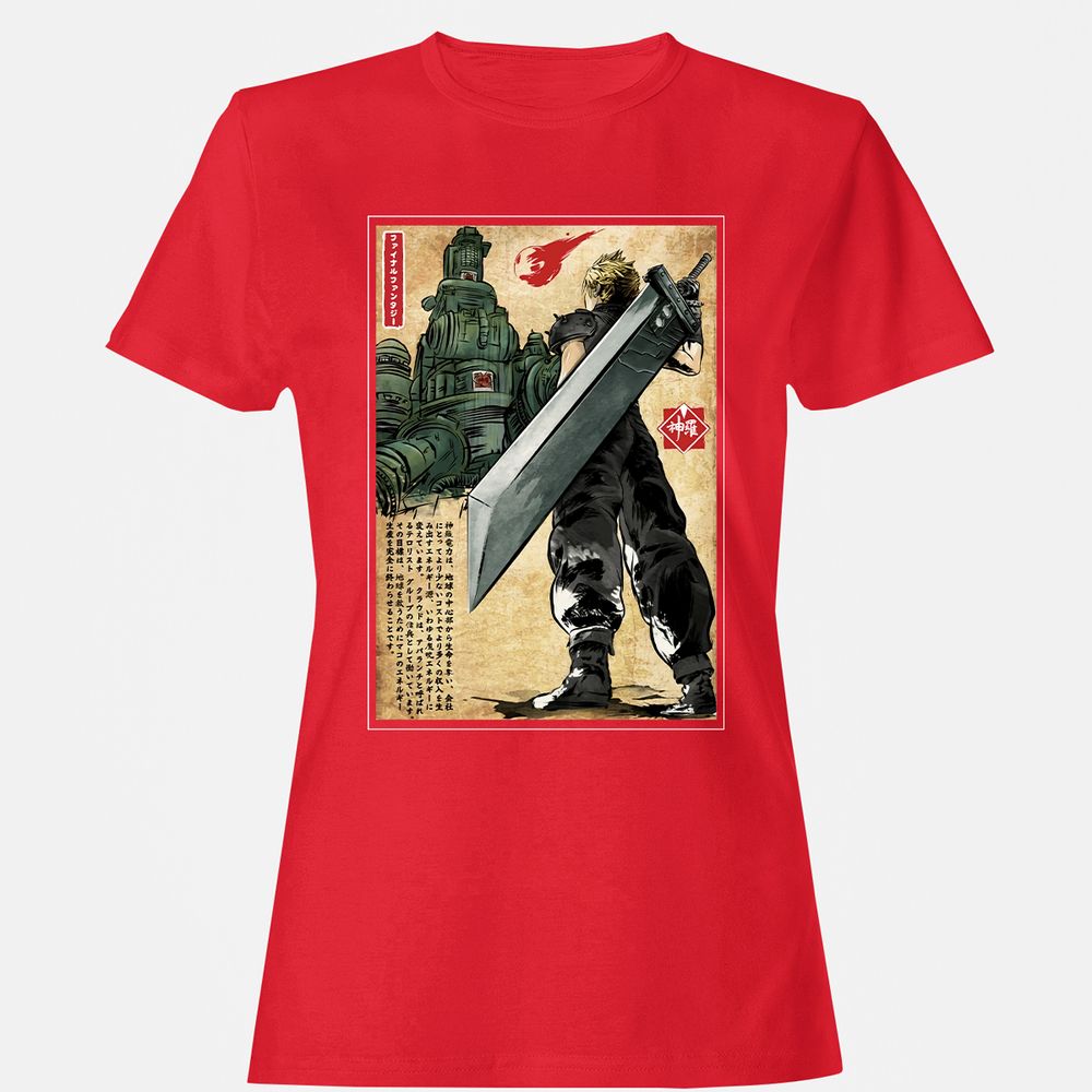 Women's T-Shirt - G7PZZUL3 - Red - 13