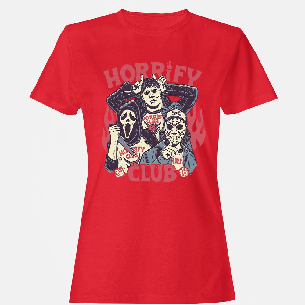 Women's T-Shirt - CJVZ8PNW - Red - 13