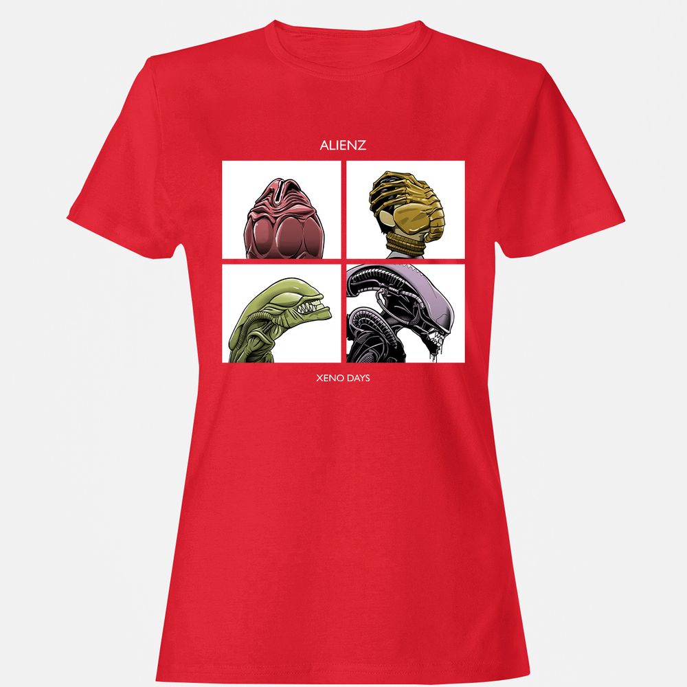 Women's T-Shirt - G2Q4VVS9 - Red - 13