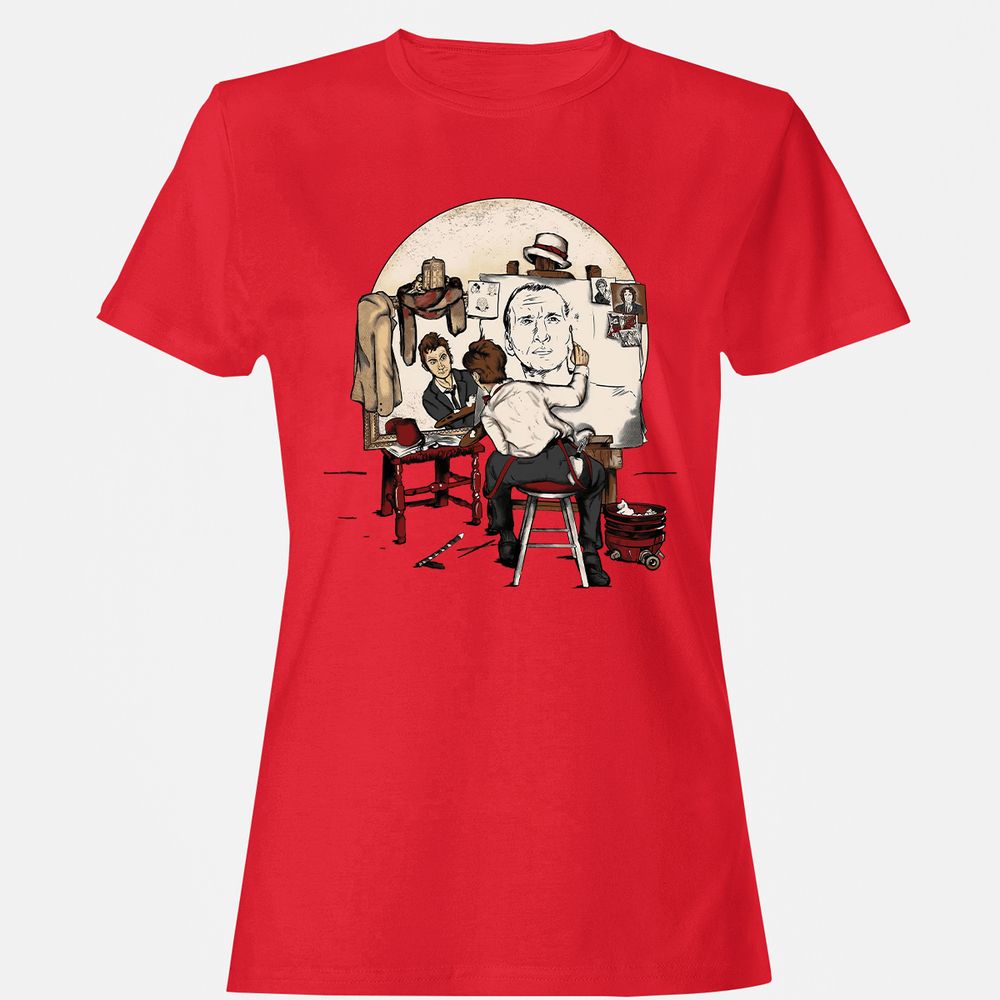 Women's T-Shirt - YNGG6AMJ - Red - 13
