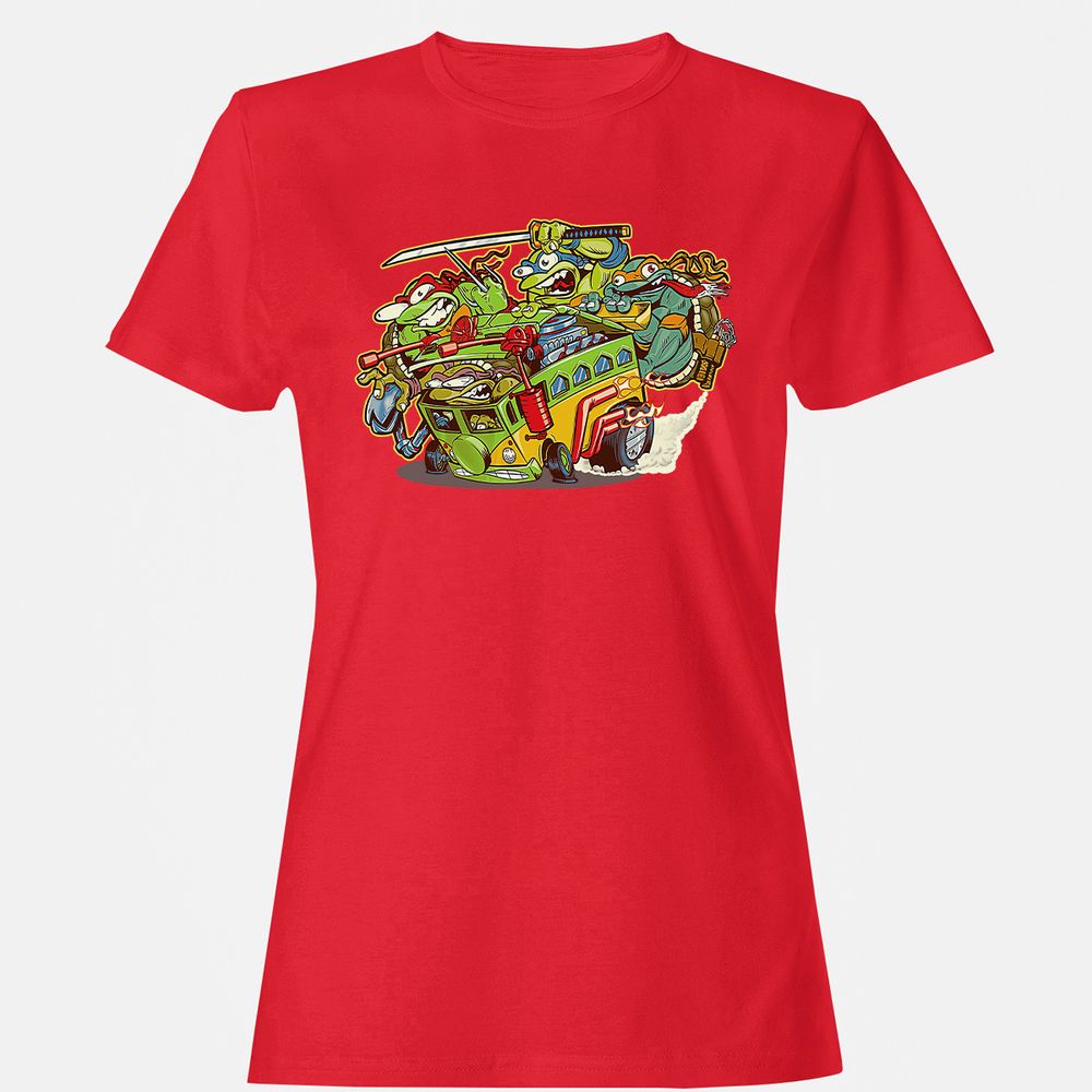 Women's T-Shirt - KYV7RX3F - Red - 13