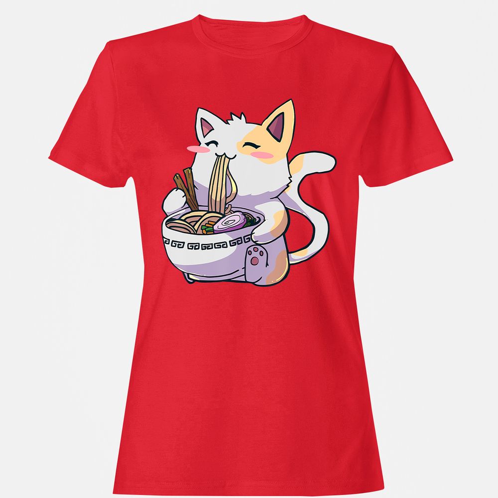 Women's T-Shirt - VE4DTU74 - Red - 13