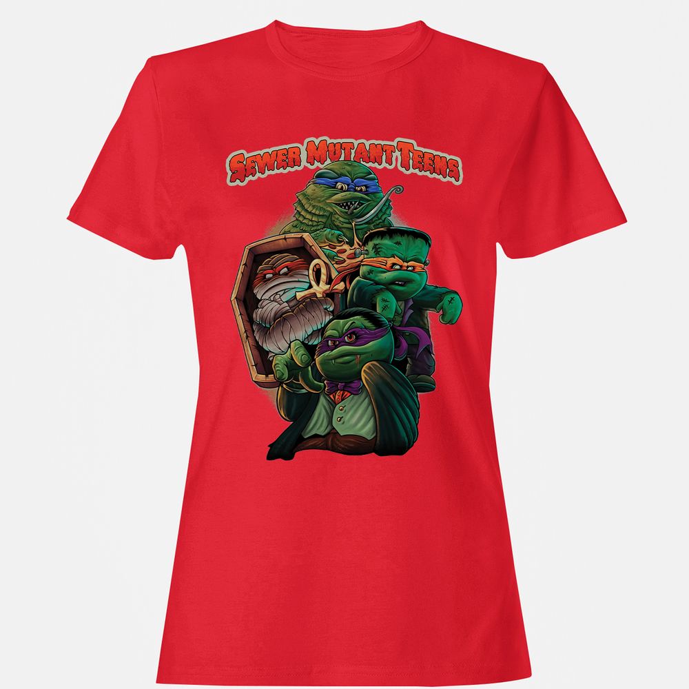 Women's T-Shirt - 1PRK9B9W - Red - 13