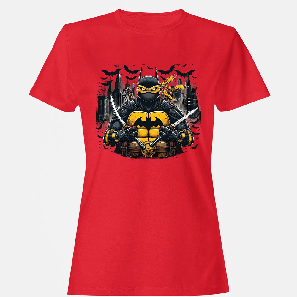 Women's T-Shirt - 9D3DSGEQ - Red - 13