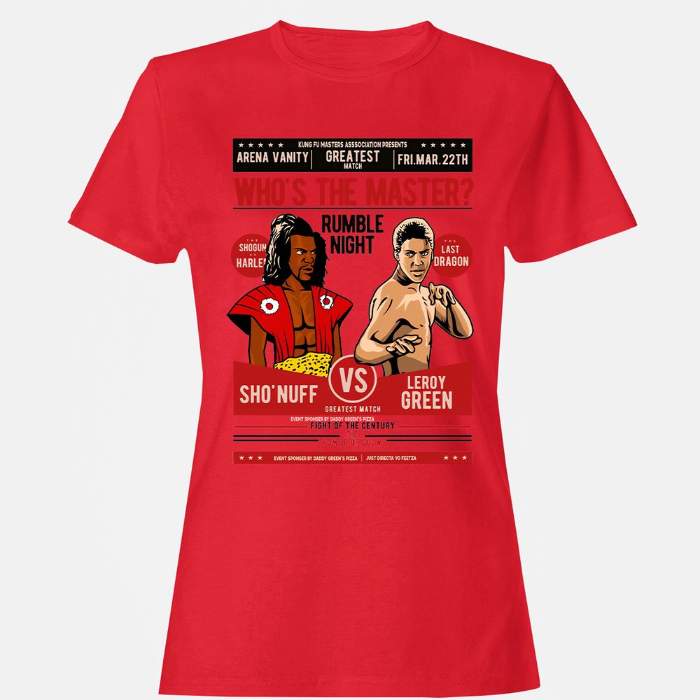 Women's T-Shirt - YE58KZQN - Red - 13