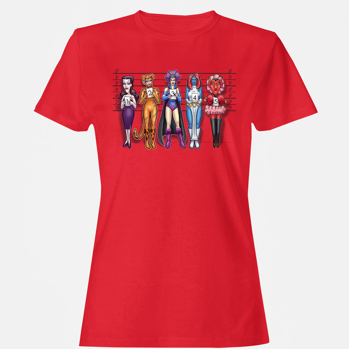 Women's T-Shirt - FT48KGNS - Red - 13