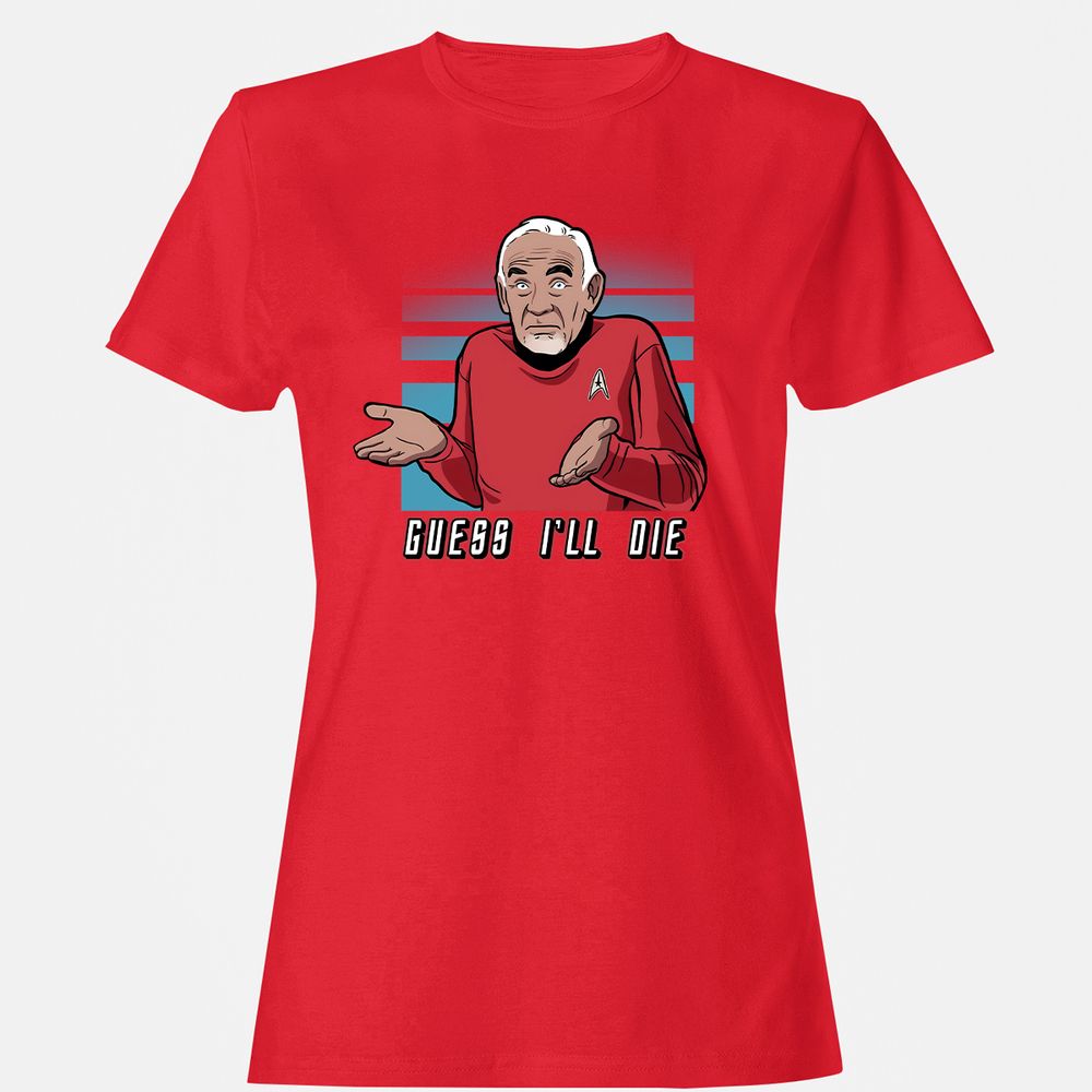 Women's T-Shirt - 7TCXL1GF - Red - 13
