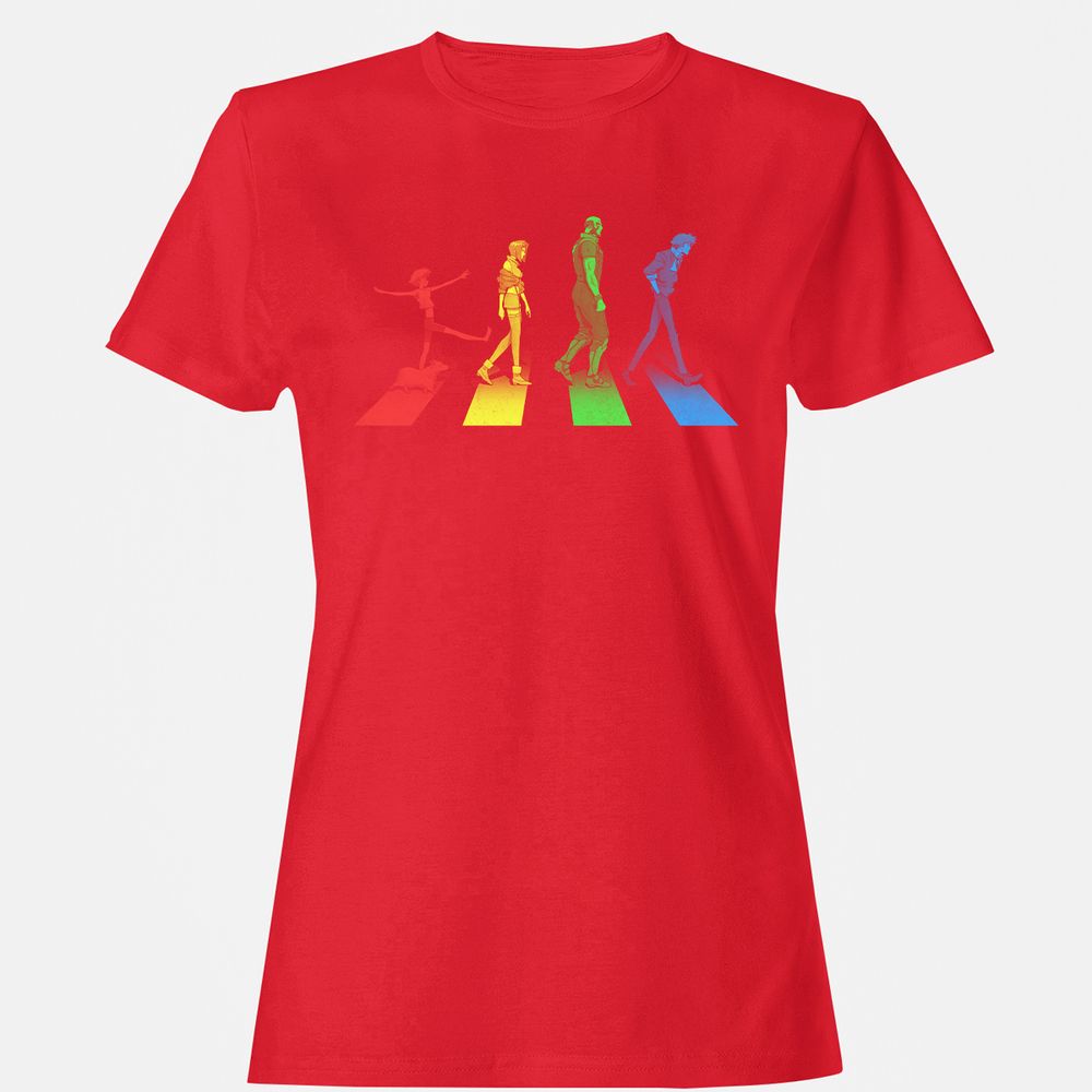 Women's T-Shirt - 9S6BDUNQ - Red - 13