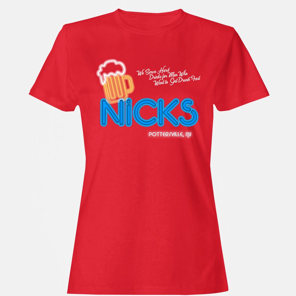 Women's T-Shirt - 4CNT8KFC - Red - 13