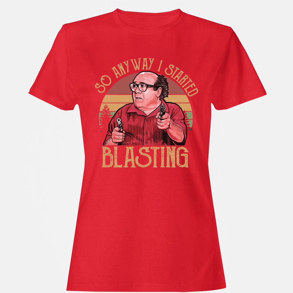 Women's T-Shirt - P7T9UQVL - Red - 13