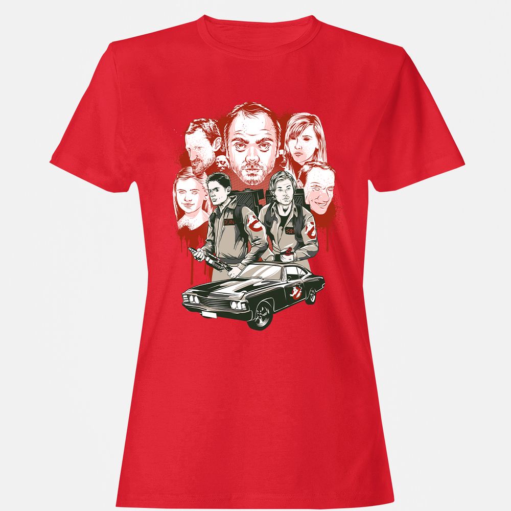 Women's T-Shirt - UH87F7WW - Red - 13