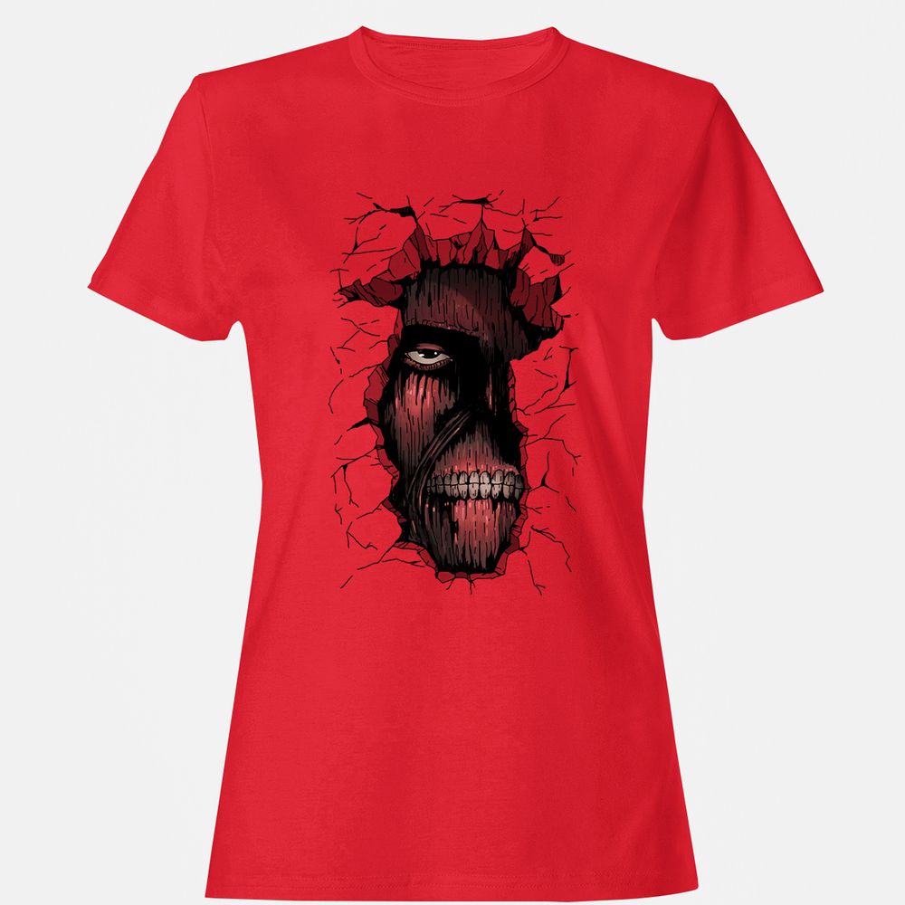 Women's T-Shirt - TZ5JLR8M - Red - 13