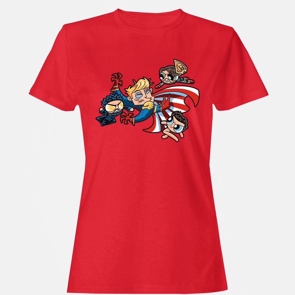 Women's T-Shirt - GDEFYQR9 - Red - 13