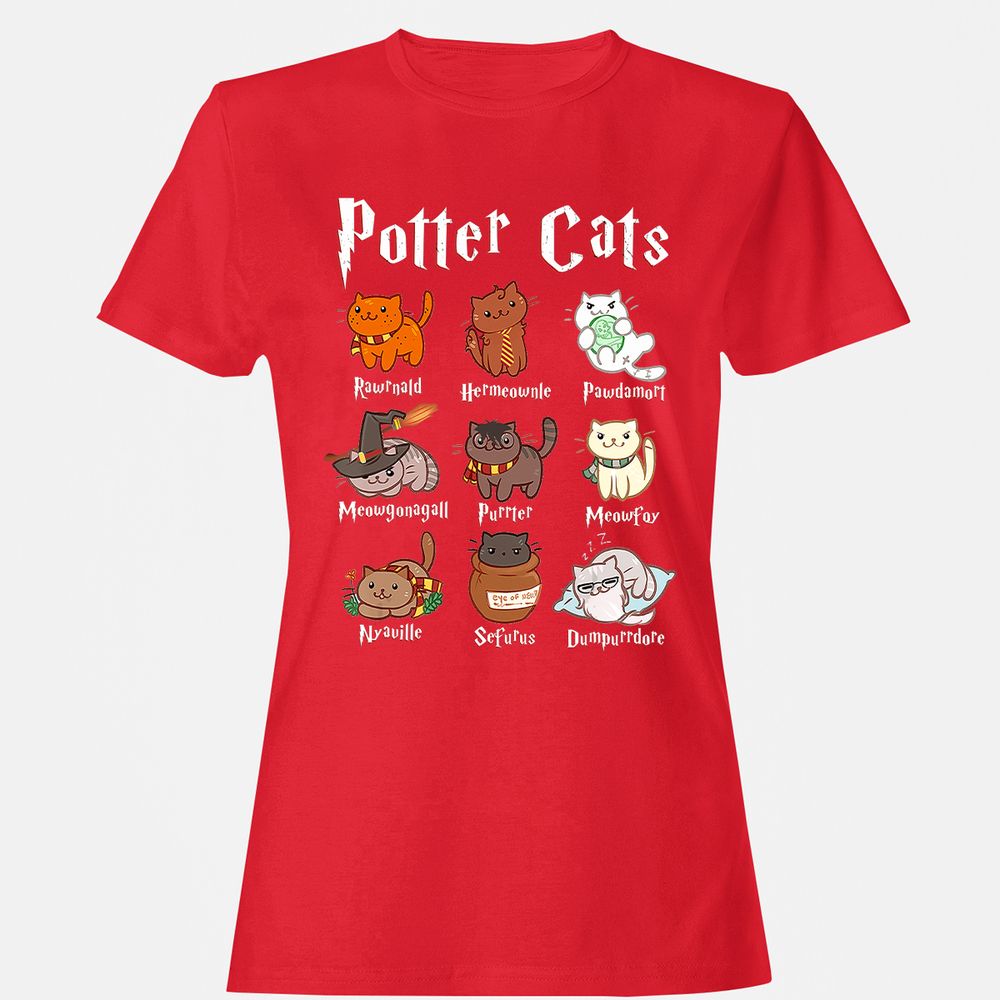 Women's T-Shirt - 2N1XF6TD - Red - 13