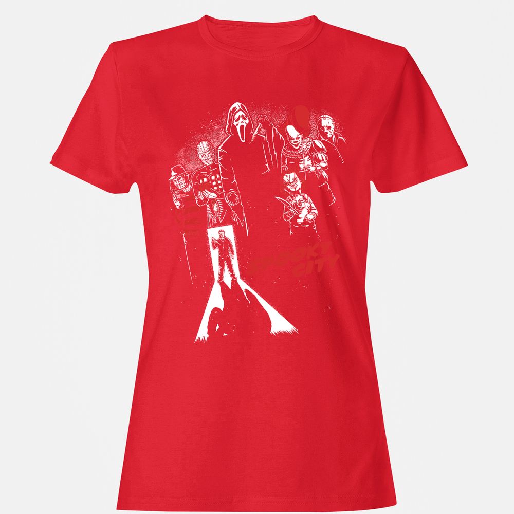 Women's T-Shirt - YQGWQA9P - Red - 13