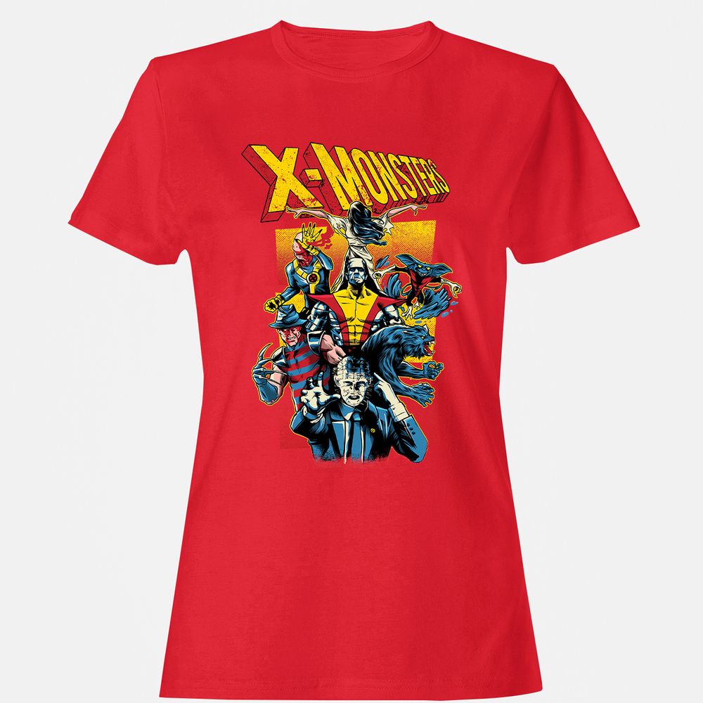 Women's T-Shirt - GK7VTGCM - Red - 13