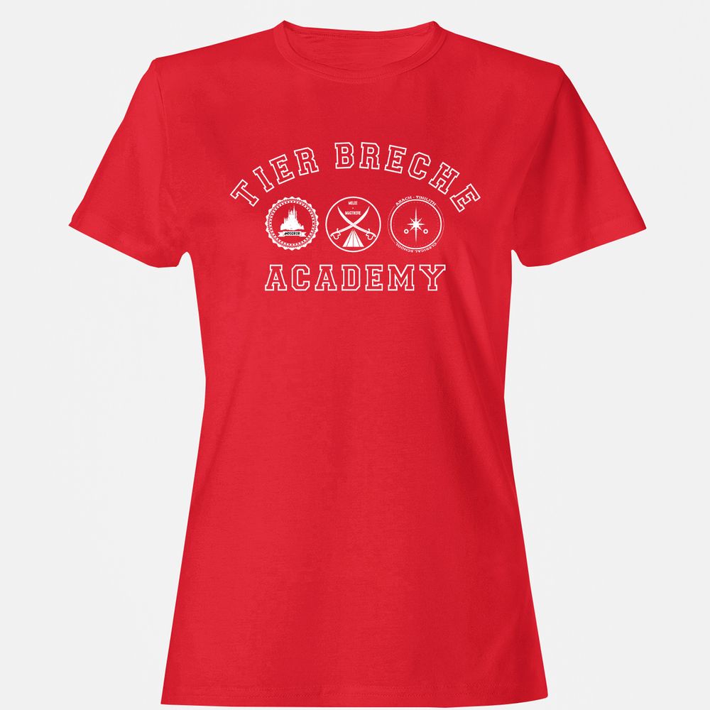 Women's T-Shirt - GUVBGZF3 - Red - 13