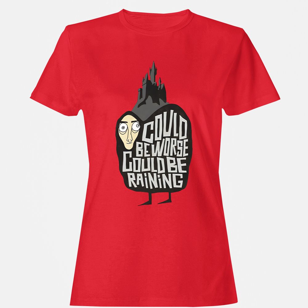 Women's T-Shirt - XCAK9HZ7 - Red - 13