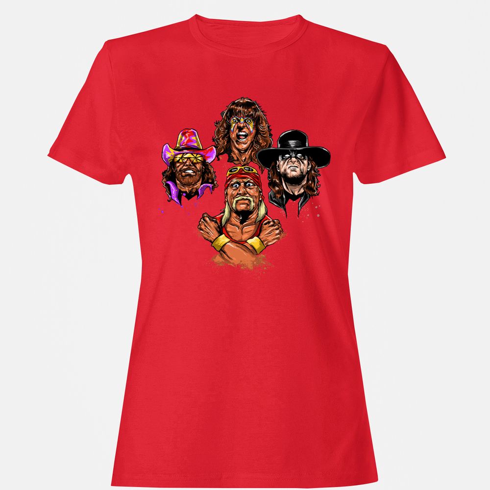 Women's T-Shirt - U3QKK69K - Red - 13