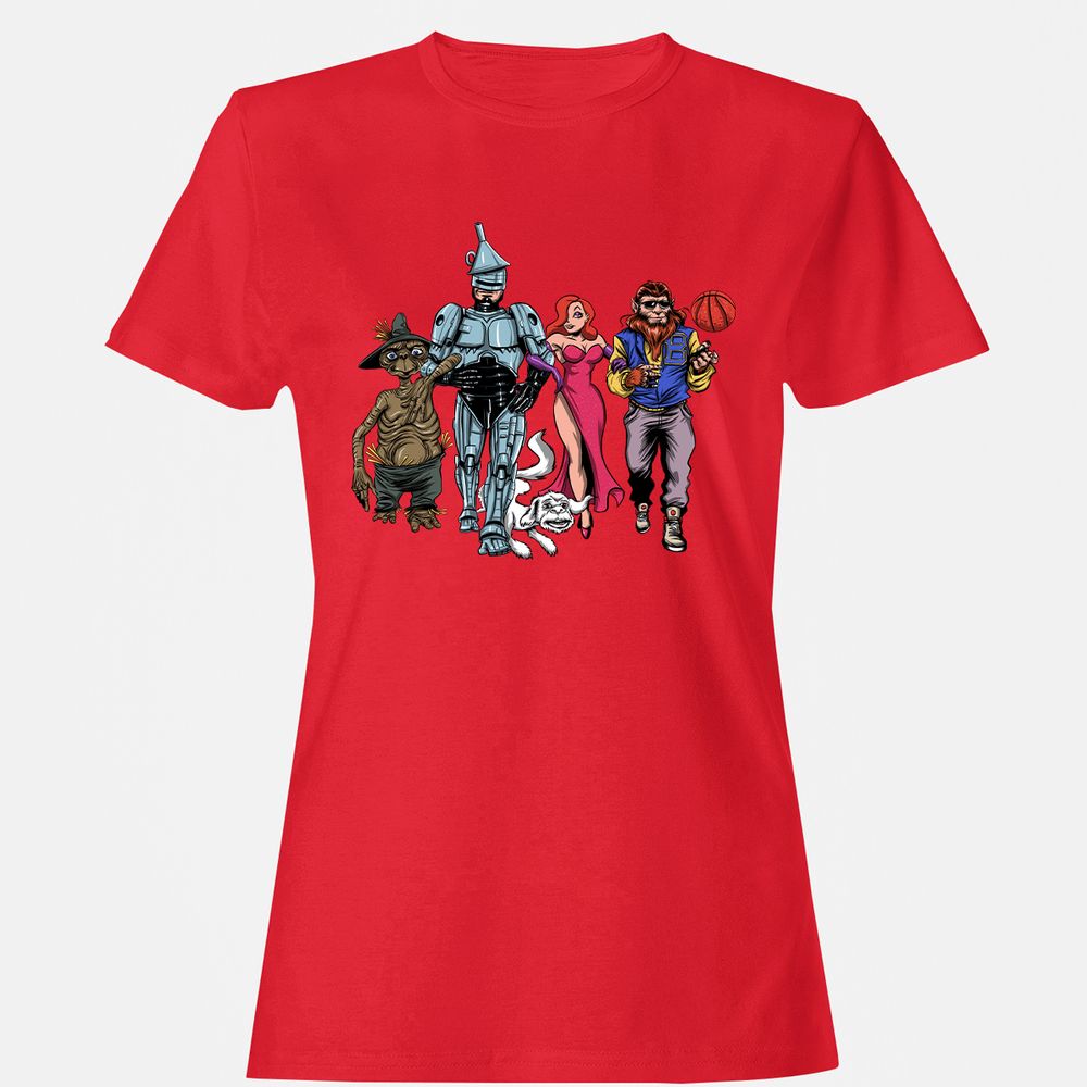 Women's T-Shirt - 6HS9C8U5 - Red - 13