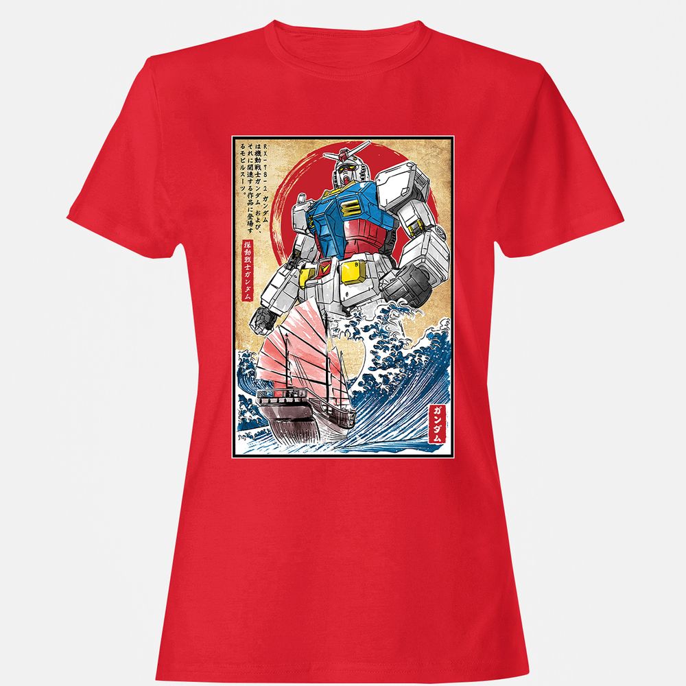 Women's T-Shirt - 18NAYG6N - Red - 13