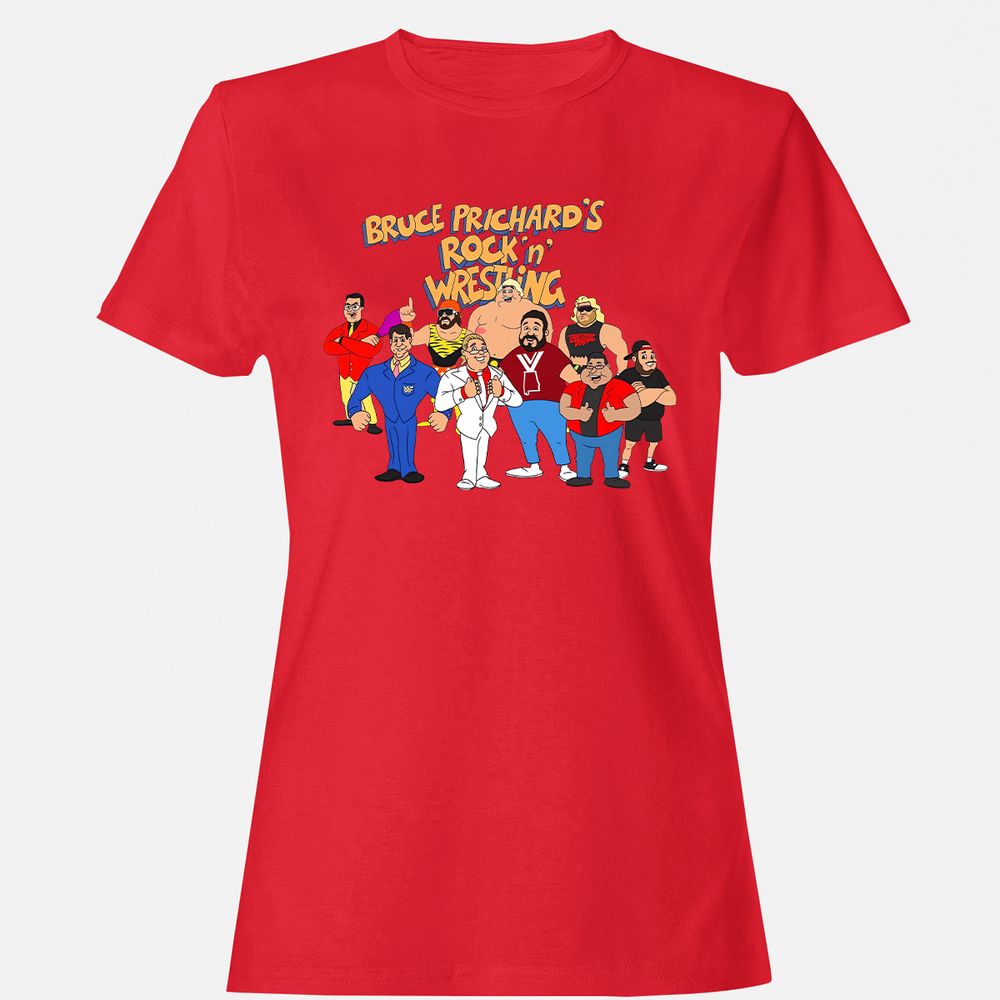 Women's T-Shirt - DJZ5Q7UR - Red - 13