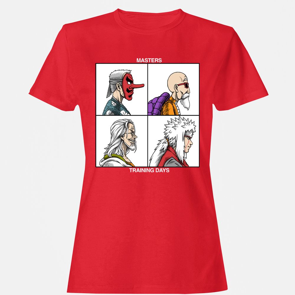 Women's T-Shirt - 9894KN5Z - Red - 13