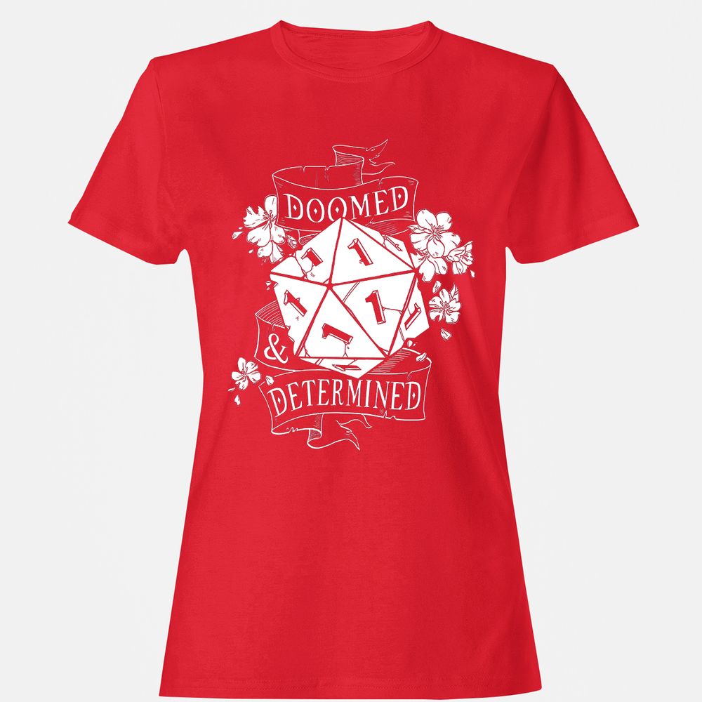 Women's T-Shirt - D6AUSNFW - Red - 13