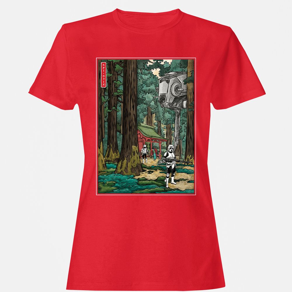 Women's T-Shirt - 3MP66NFS - Red - 13