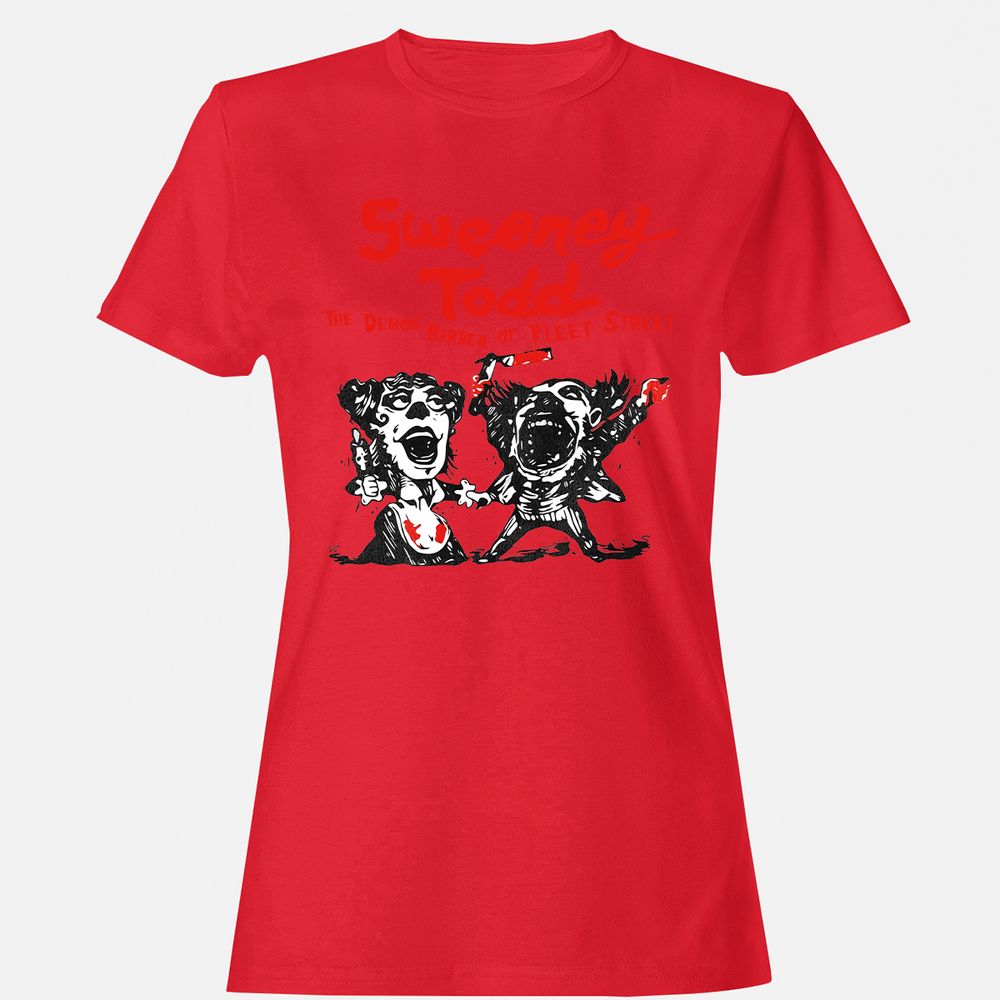 Women's T-Shirt - ZDZ6YRM9 - Red - 13