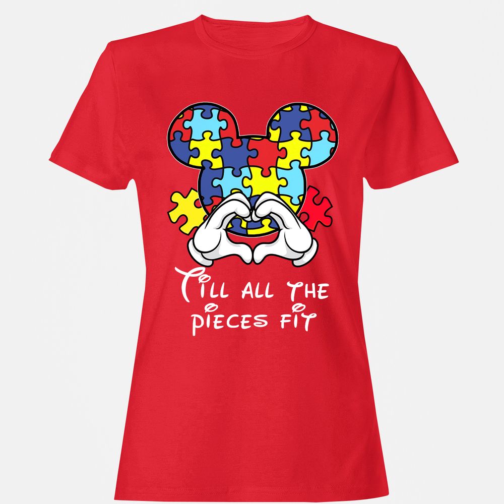 Women's T-Shirt - G3356H4Q - Red - 13
