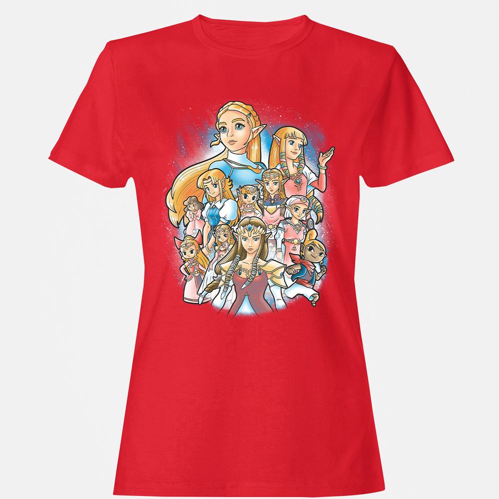 Women's T-Shirt - 1BDDSTT9 - Red - 13