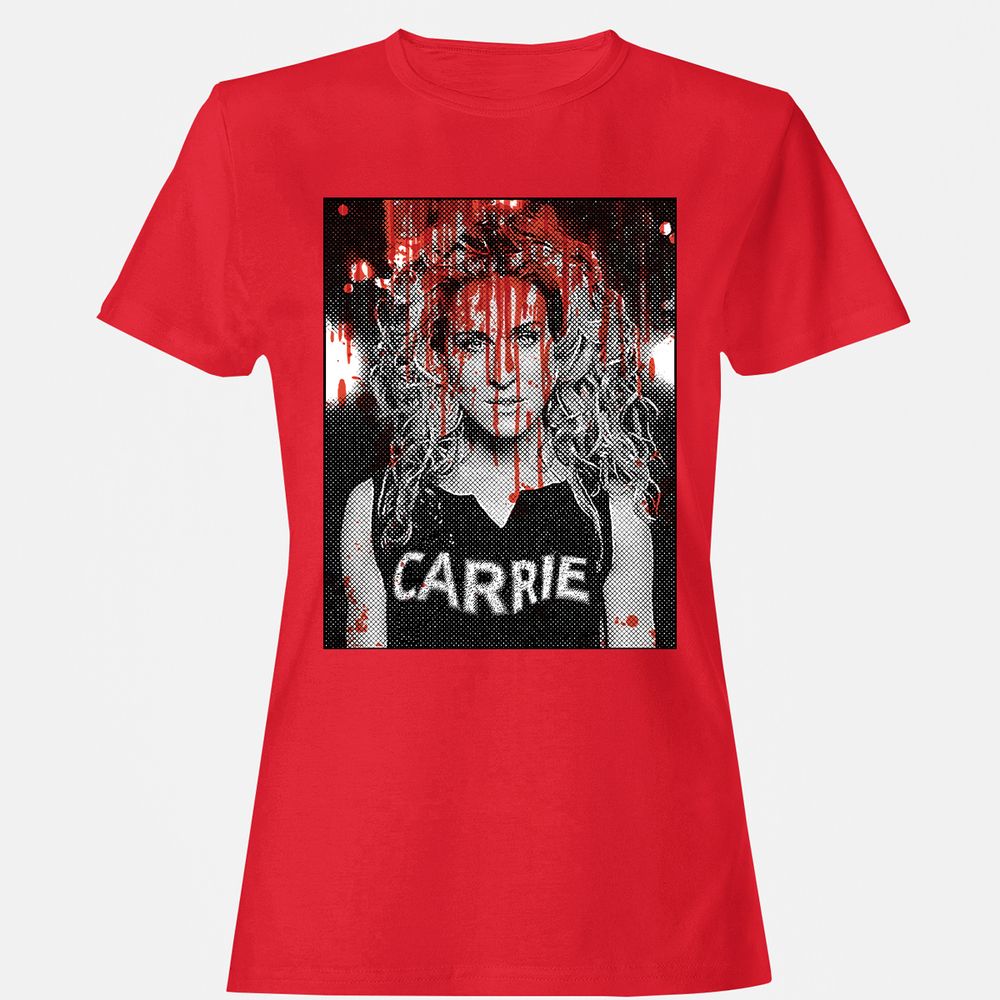 Women's T-Shirt - XEAUANRJ - Red - 13